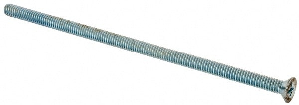 Value Collection R52000916 Machine Screw: #8-32 x 4", Flat Head, Phillips Image