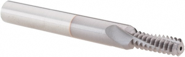 Vargus 80301 Helical Flute Thread Mill: Internal, 3 Flute, 1/4" Shank Dia, Solid Carbide Image