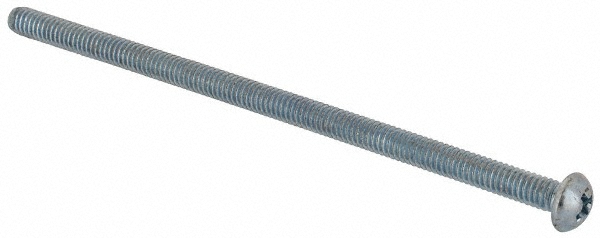 Value Collection 588381PR Machine Screw: #8-32 x 3-1/2", Round Head, Phillips Image