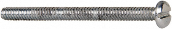 Value Collection DSA44048BM Machine Screw: #4-40 x 1-1/2", Pan Head, Slotted Image