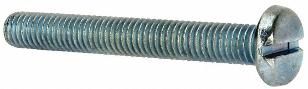 Value Collection 3748MSP Machine Screw: 3/8-16 x 3", Pan Head, Slotted Image