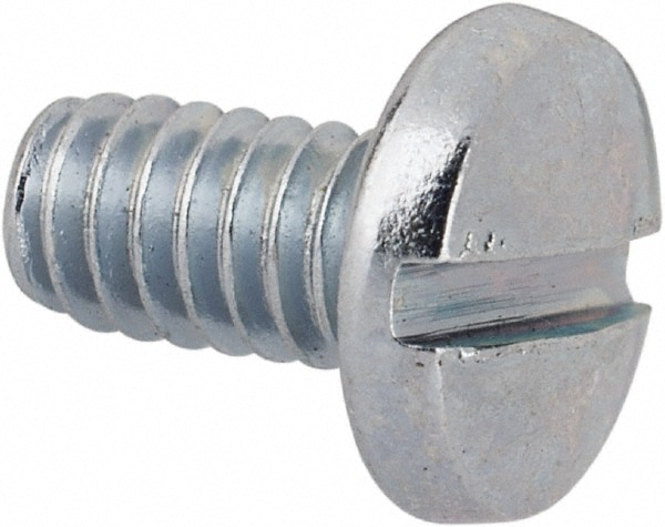 slotted screw head