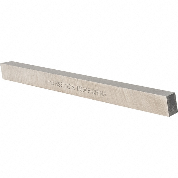 Cutoff Blade: Square, 1/2" Wide, 1/2" High, 6" Long