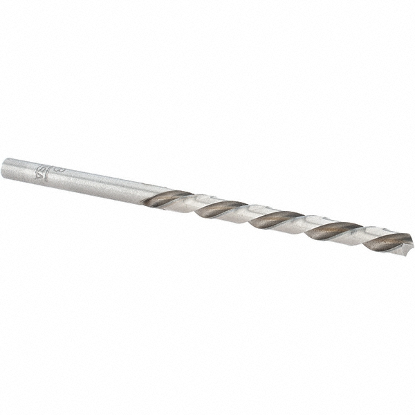 Made in USA Jobber Drill 28, 118 deg Point, High Speed Steel MSC