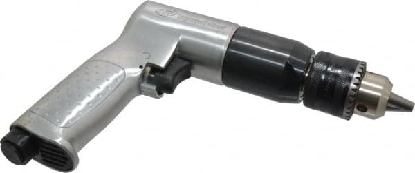 Ingersoll-Rand 7803RA Air Drill: 1/2" Keyed Chuck, Reversible 