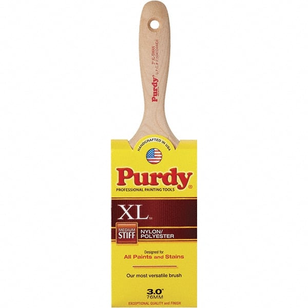 Purdy 144400330 Paint Brush: 3" Synthetic, Synthetic Bristle 