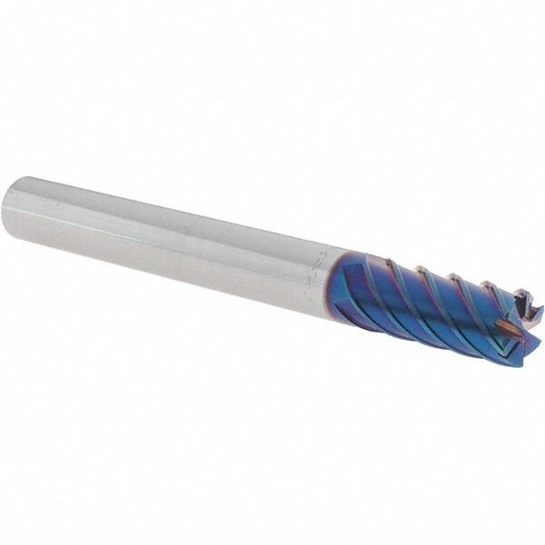 Square End Mill: 6 Flutes, Solid Carbide