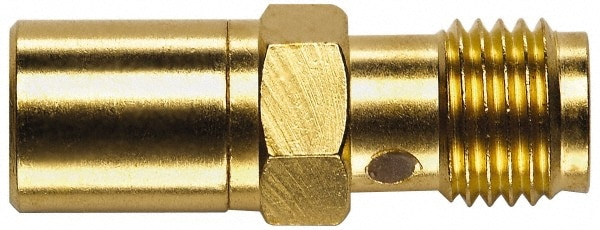 Coaxial Connectors; Connector Type: Jack x Jack Coupler ; Impedance (Ohms): 50 ; Body Orientation: Straight ; Finish: Gold ; Contact Material: Beryllium Copper ; Contact Plating: Gold