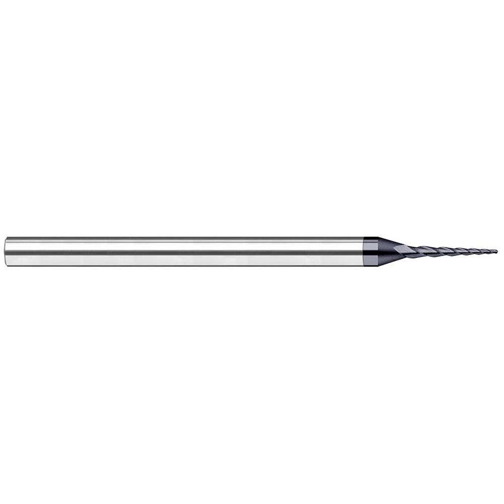Harvey Tool Tapered End Mill 8 deg Angle per Side, 0.0300" Small Dia