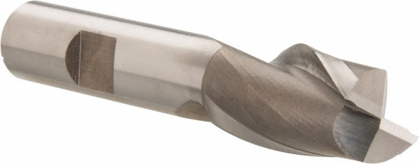 Hertel E2030902 Square End Mill: 5/8 Dia, 1-1/8 LOC, 1/2 Shank Dia, 3-1/8 OAL, 2 Flutes, Cobalt Image