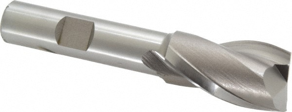 Hertel E2030904 Square End Mill: 3/4 Dia, 1-5/16 LOC, 1/2 Shank Dia, 3-5/16 OAL, 2 Flutes, Cobalt Image