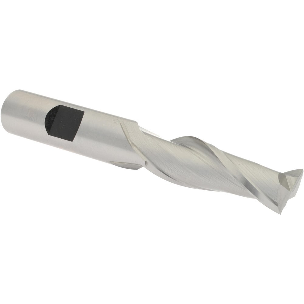 Hertel E203303201 Square End Mill: 1/2 Dia, 1-1/2 LOC, 1/2 Shank Dia, 3-1/2 OAL, 2 Flutes, Cobalt Image