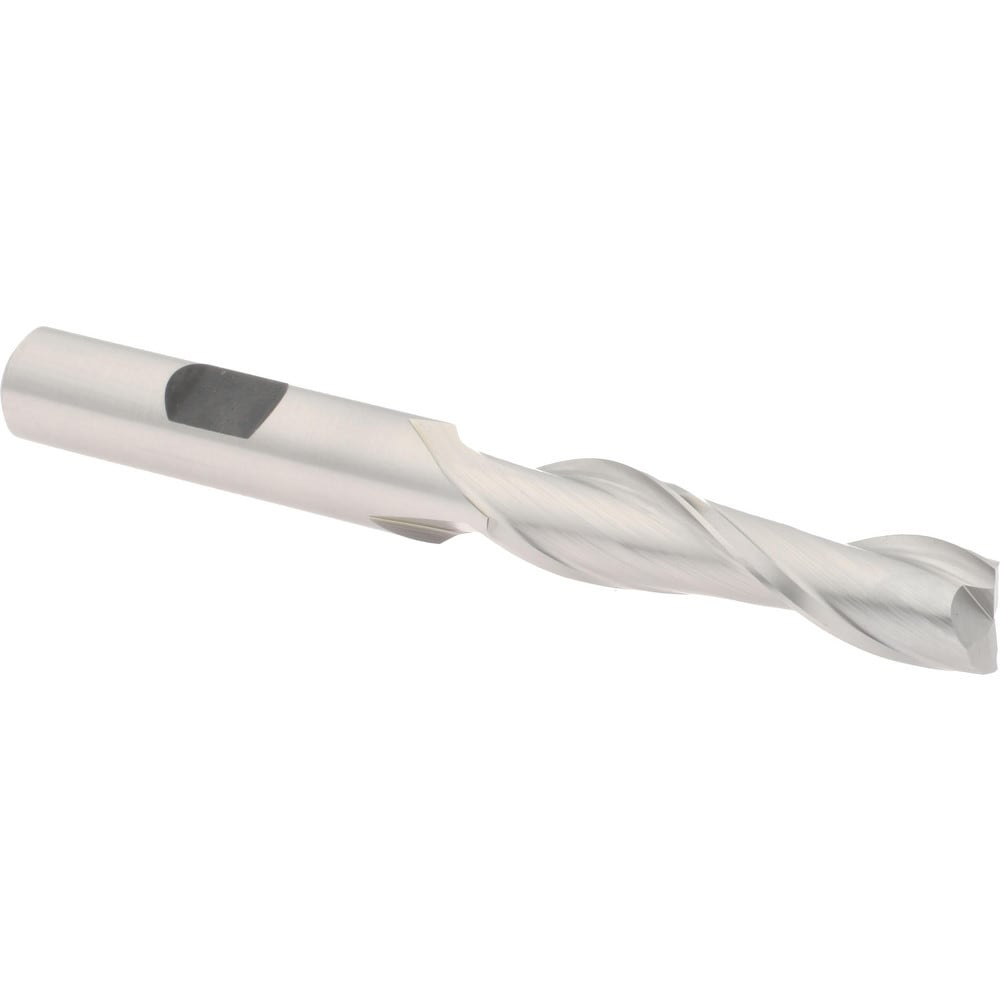 Hertel E2080024 Square End Mill: 3/8 Dia, 1-1/2 LOC, 3/8 Shank Dia, 3-1/4 OAL, 2 Flutes, Cobalt Image