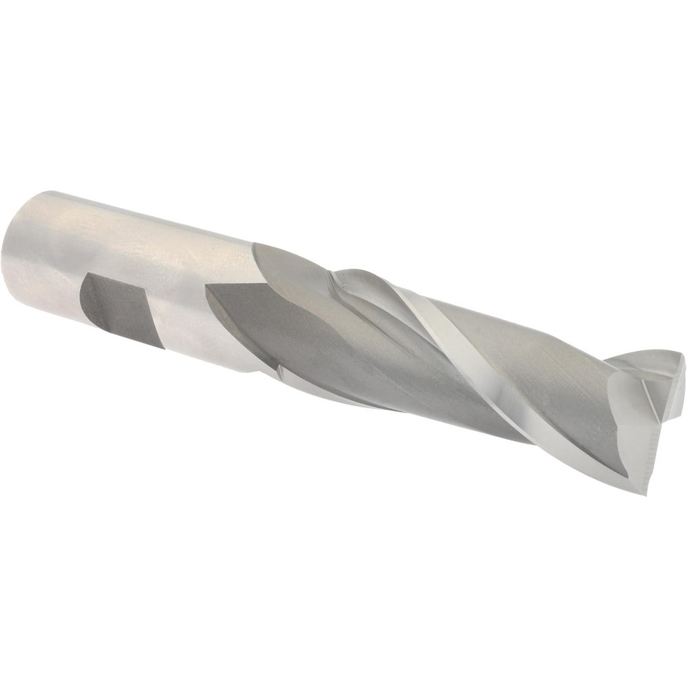 Hertel E2080048 Square End Mill: 3/4 Dia, 2-1/4 LOC, 3/4 Shank Dia, 4-1/2 OAL, 2 Flutes, Cobalt Image