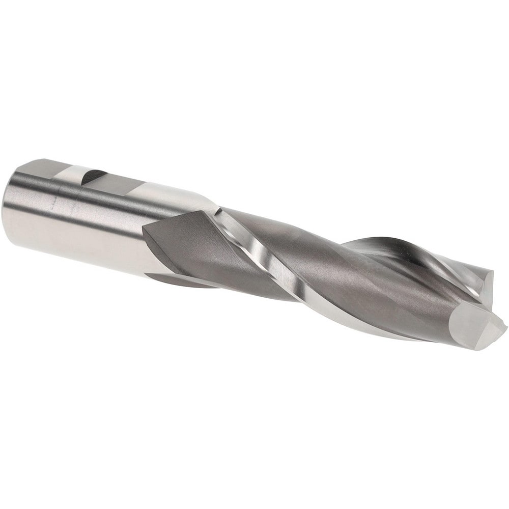 Hertel E2080064 Square End Mill: 1" Dia, 2 Flutes, 3" LOC, Cobalt, 30 ° Helix Image