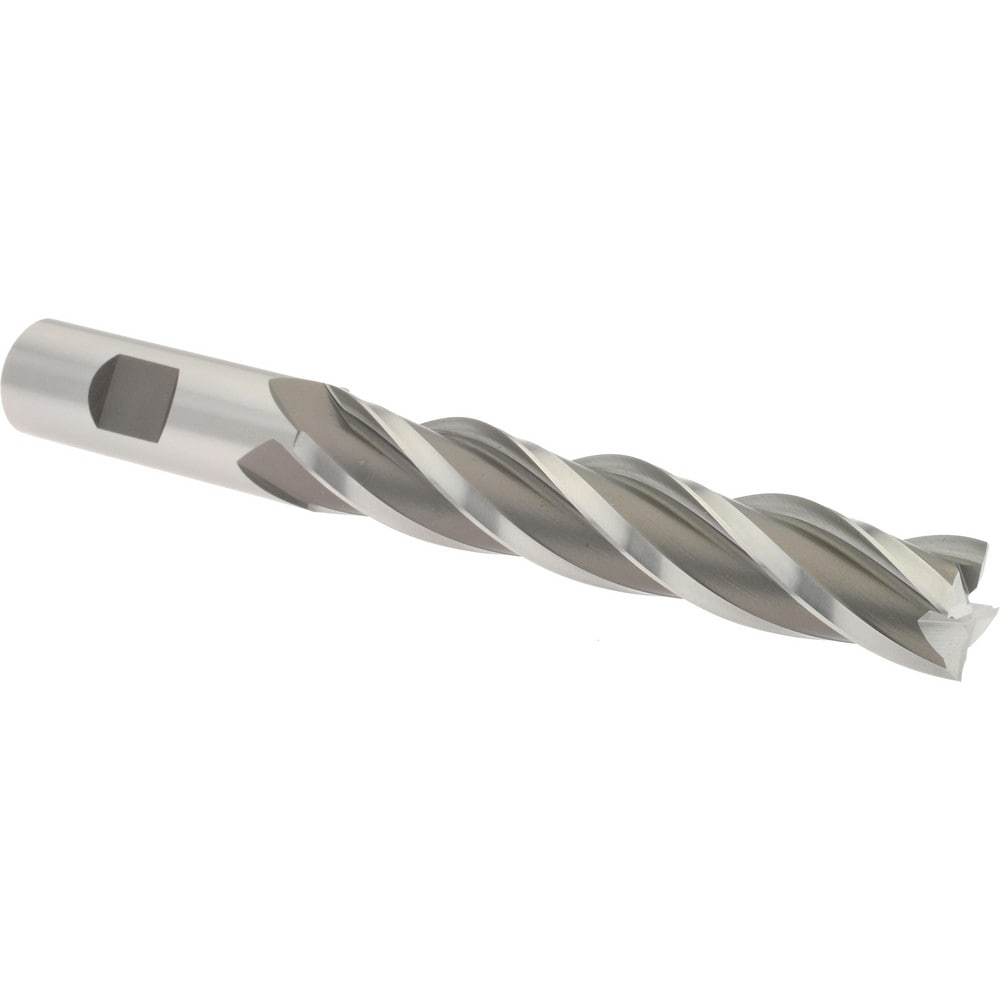 Hertel E2041048 Square End Mill: 3/4 Dia, 4 LOC, 3/4 Shank Dia, 6-1/4 OAL, 4 Flutes, Cobalt Image