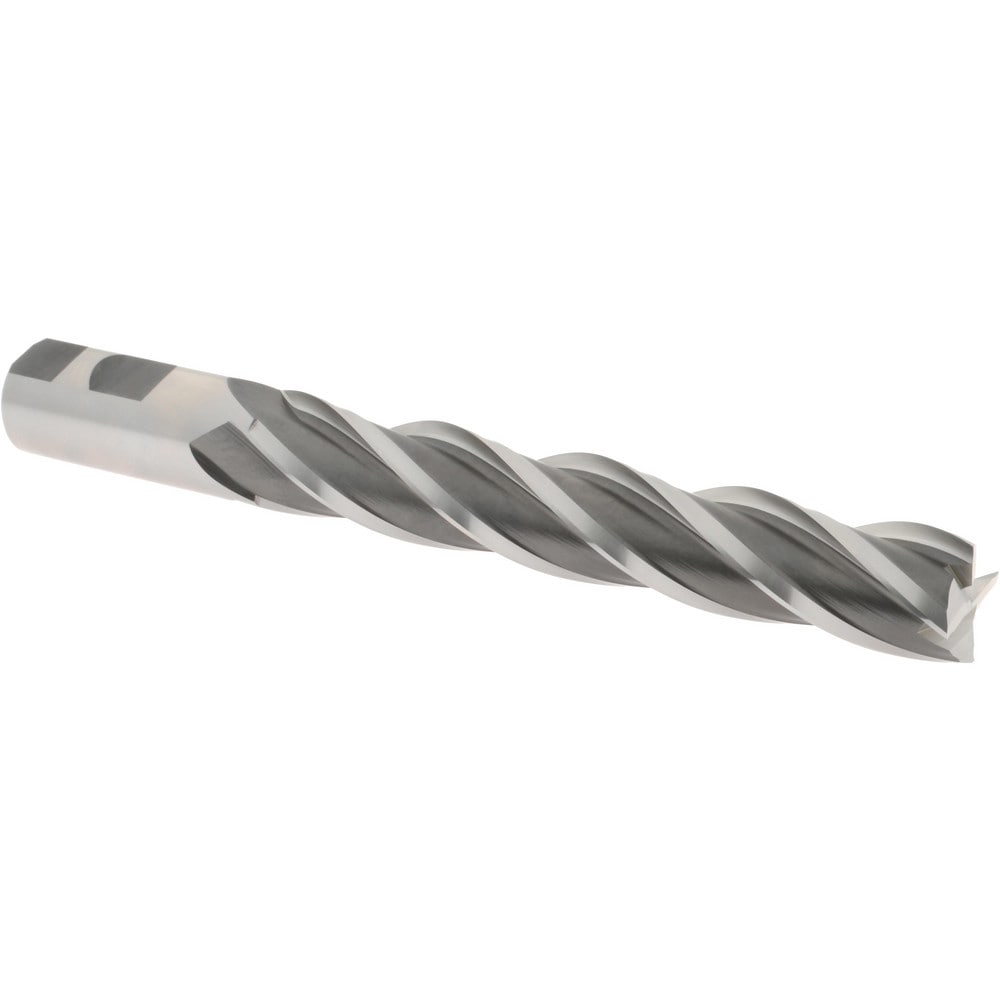 Hertel E2041064 Square End Mill: 1 Dia, 6 LOC, 1 Shank Dia, 8-1/2 OAL, 4 Flutes, Cobalt Image