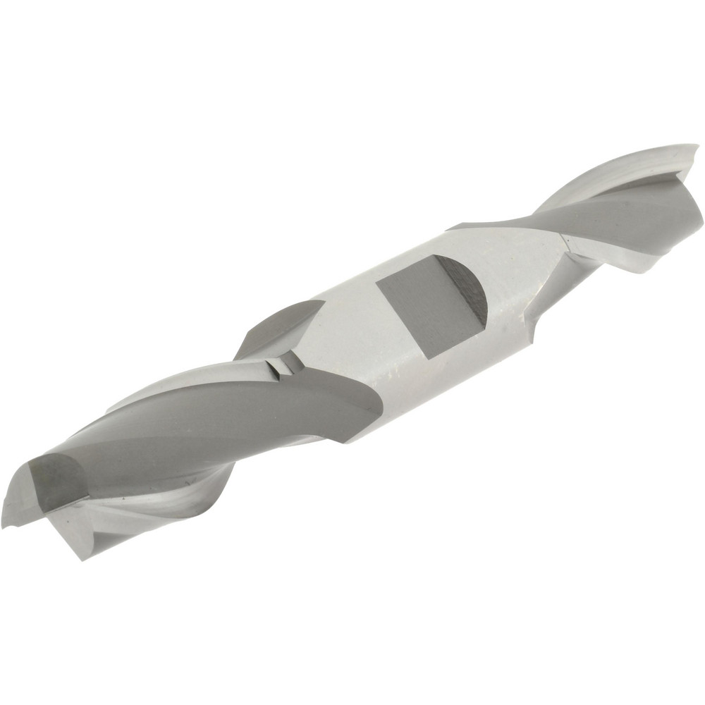 Hertel E1050042 Square End Mill: 21/32 Dia, 1-5/16 LOC, 3/4 Shank Dia, 5 OAL, 2 Flutes, High Speed Steel Image