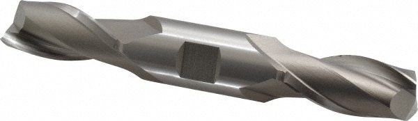 Hertel E1050050 Square End Mill: 25/32 Dia, 1-9/16 LOC, 7/8 Shank Dia, 5-1/2 OAL, 2 Flutes, High Speed Steel Image