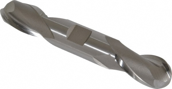 Hertel E211204801 Ball End Mill: 0.75" Dia, 1.3125" LOC, 2 Flute, High Speed Steel Image