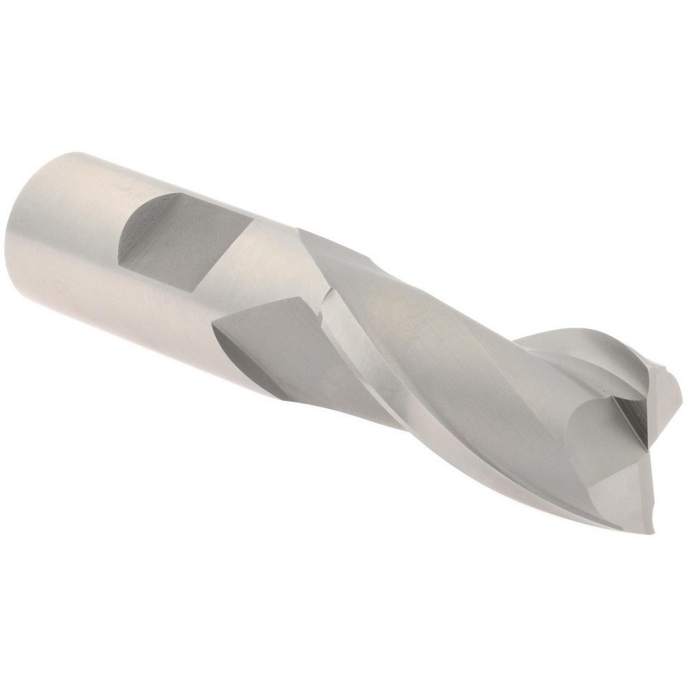 Hertel E103005001 Square End Mill: 25/32 Dia, 1-1/2 LOC, 3/4 Shank Dia, 3-1/2 OAL, 2 Flutes, High Speed Steel Image