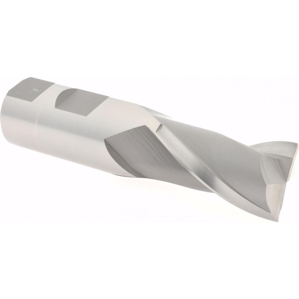 Hertel E1030064 Square End Mill: 1 Dia, 1-5/8 LOC, 1 Shank Dia, 4-1/8 OAL, 2 Flutes, High Speed Steel Image