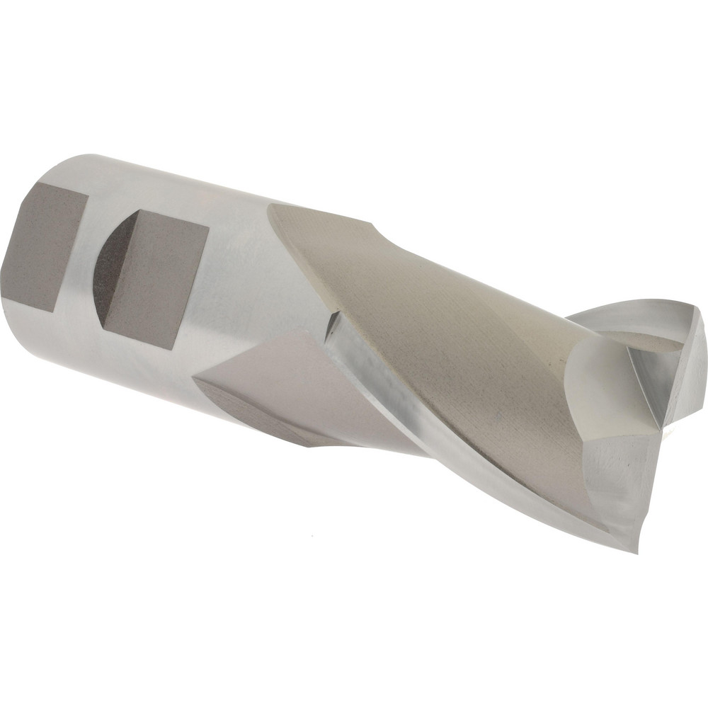 Hertel E1030116 Square End Mill: 1-1/4 Dia, 1-5/8 LOC, 1-1/4 Shank Dia, 4-1/8 OAL, 2 Flutes, High Speed Steel Image