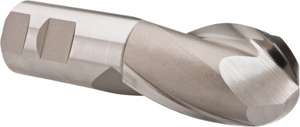 Hertel E211013201 Ball End Mill: 1.5" Dia, 2.5" LOC, 2 Flute, High Speed Steel Image