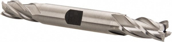 Hertel E199921322 Square End Mill: 9/32 Dia, 11/16 LOC, 3/8 Shank Dia, 3-3/8 OAL, 3 Flutes, High Speed Steel Image