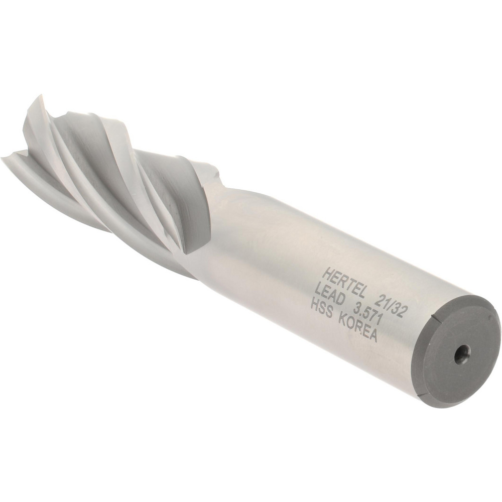 KBC 17/32X1/2 4FL CC SINGLE END MILL - KBC Tools