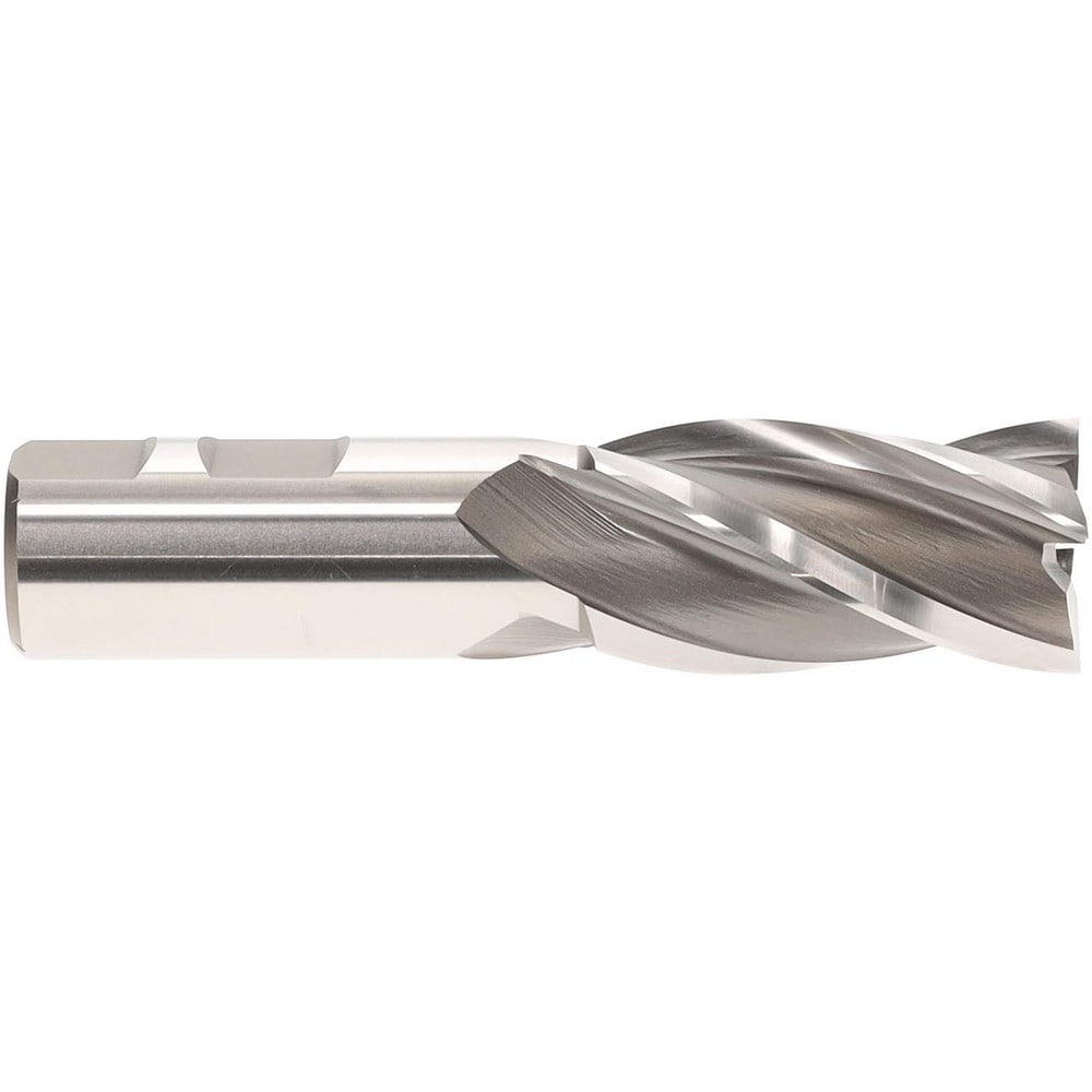 Hertel E1031916 Square End Mill: 1" Dia, 4 Flutes, 1-7/8" LOC, High Speed Steel, 30 ° Helix Image