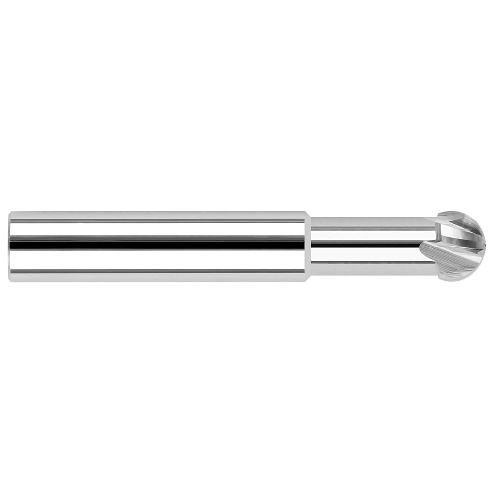 Harvey Tool 22808 1/8" Diam 220° Wrap Angle 0.084" LOC 4-Flute Uncoated Undercut End Mill Image