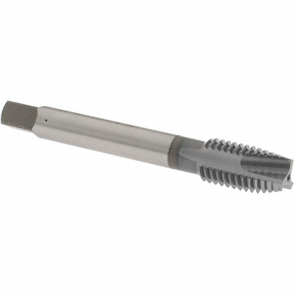 OSG 1751908 Spiral Point Tap: M12 x 1.75, Metric Coarse, 3 Flutes, Plug, 6H, Vanadium High Speed Steel, TiCN Finish Image