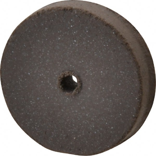 Cratex 86-2 M Surface Grinding Wheel: 1" Dia, 3/16" Thick, 1/8" Hole 