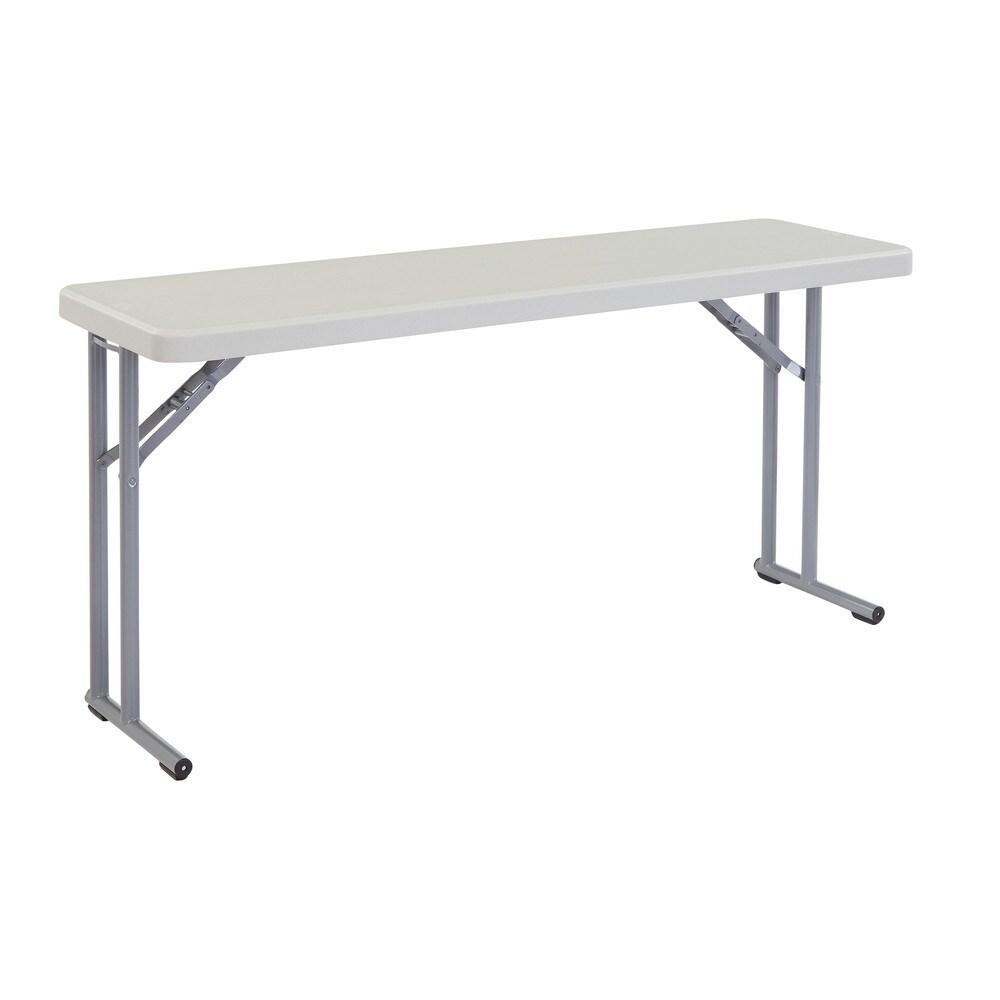 61" Long x 18" Wide x 29-1/2" High, Lightweight Folding Table