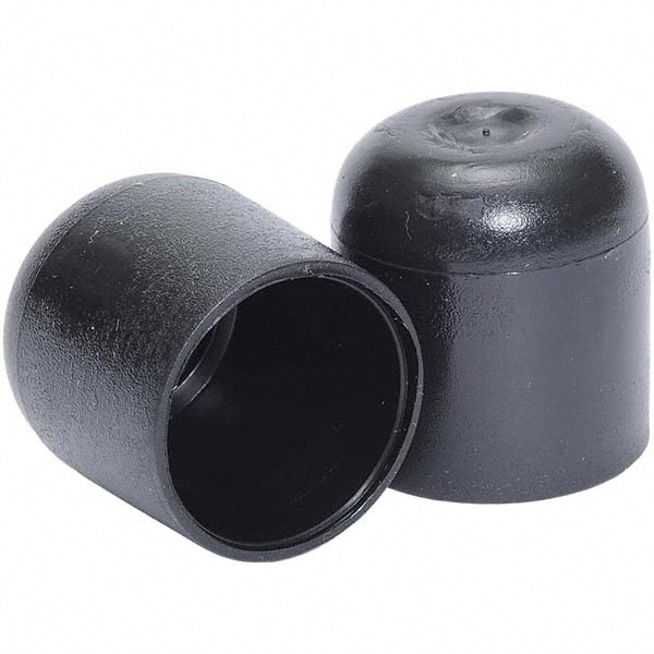Cushions, Casters & Chair Accessories; Type: Replacement Glides ; Accessory Type: Replacement Glides ; For Use With: Folding chairs with 7/8-in frame; Folding chairs with 7/8-in frame ; Color: Black ; Number of Pieces: 100 ; Shape: Cylinder