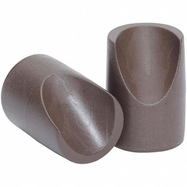 Cushions, Casters & Chair Accessories; Type: Replacement V-Tips ; Accessory Type: Replacement V-Tips ; For Use With: Folding chairs with 7/8-in frame; Folding chairs with 7/8-in frame ; Color: Brown ; Number of Pieces: 100 ; Shape: Cylinder