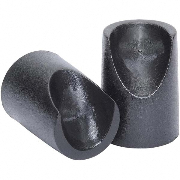 Cushions, Casters & Chair Accessories; Type: Replacement V-Tips ; Accessory Type: Replacement V-Tips ; For Use With: Folding chairs with 7/8-in frame; Folding chairs with 7/8-in frame ; Color: Black ; Number of Pieces: 100 ; Shape: Cylinder