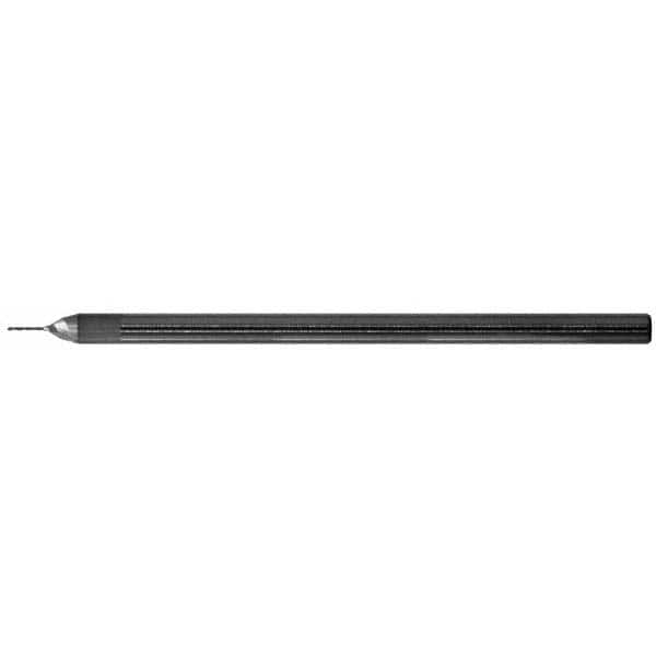 RobbJack GM-402-01.5 Square End Mill: 3/64 Dia, 15/64 LOC, 1/8 Shank Dia, 2-1/2 OAL, 4 Flutes, Solid Carbide 