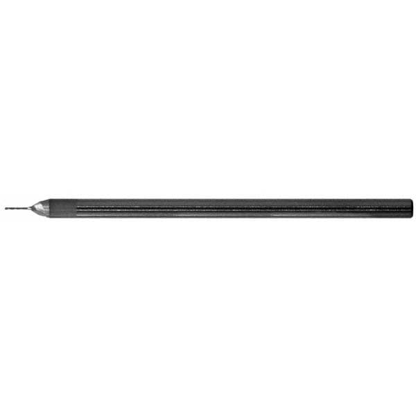 RobbJack GM-402-01.5 Square End Mill: 3/64 Dia, 15/64 LOC, 1/8 Shank Dia, 2-1/2 OAL, 4 Flutes, Solid Carbide 