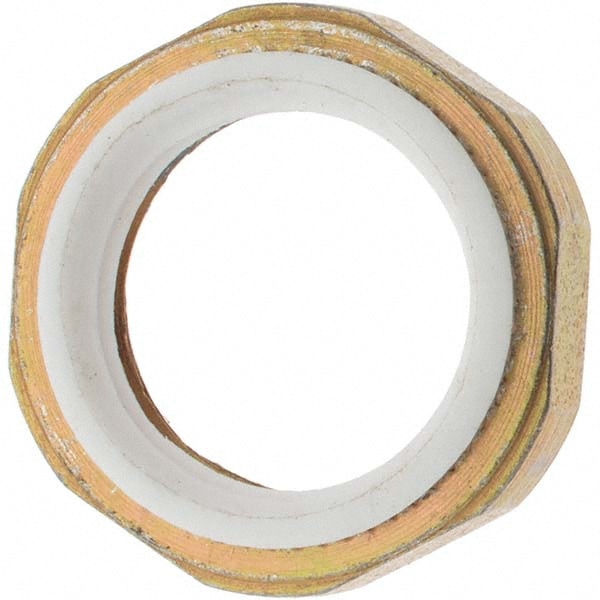 Industrial Pipe Seal Nut: 3/8" Female Thread, FNPT