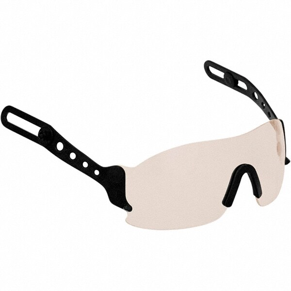 Hard Hat Clip Lenses: Polycarbonate, Black