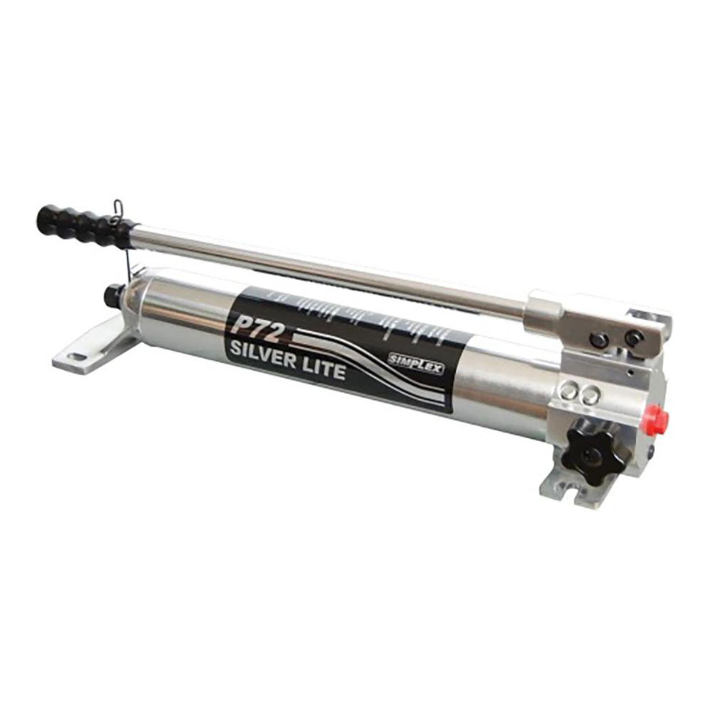 TK Simplex - Manual Hydraulic Pump: 2 Stage, 3.19" Piston Dia, Aluminum ...