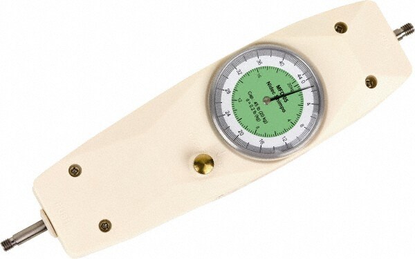 Mechanical Tension & Compression Force Gages; Capacity (Lb.): 11.00 ; Graduation (g): 50.00 ; Resolution (Lb.): 0.05 ; Accuracy (%): 0.1 (Full Scale 11 Digit) ; Dial Diameter (Inch): 2 ; Maximum Measurement (g): 5,000.00