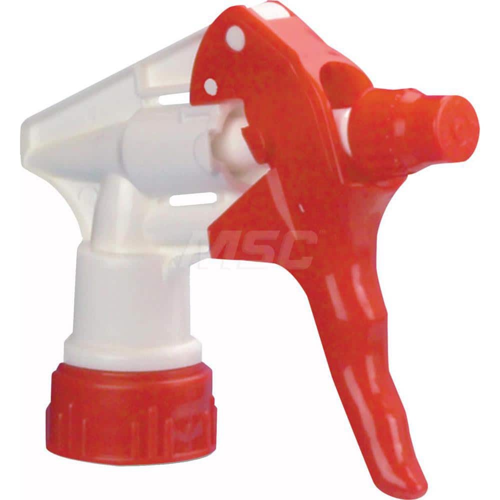 Boardwalk BWK09227 Spray Bottles & Triggers; Product Type: Trigger ; Size: 24.000 ; Output: 1.600 ; Material: Polypropylene ; For Use With: 24 oz Bottle ; Trigger Sprayer Color: Red; White 