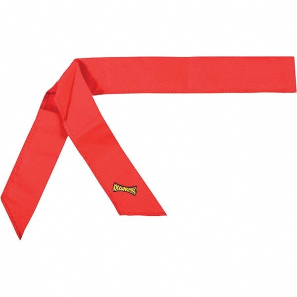 Cooling Bandana: Size Universal, Red, No Slimy Feel & Triple Washed