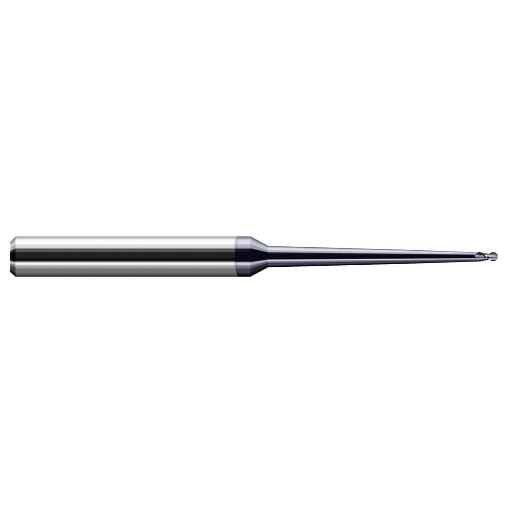 Harvey Tool 21408-C6 Ball End Mill: 0.125" Dia, 0.188" LOC, 2 Flute, Solid Carbide Image