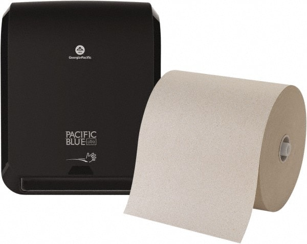 Hard Roll of 1 Ply Brown Paper Towels