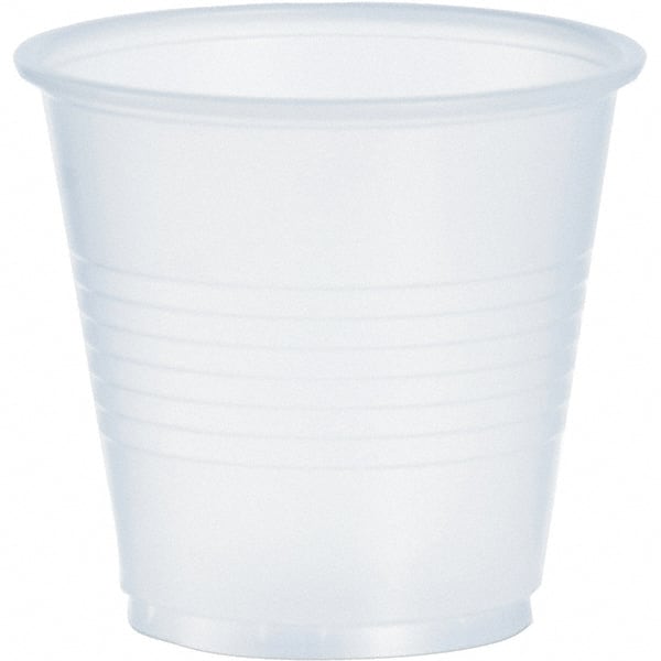 Pack of (100), 3-1/2 oz Plastic Cold Cups