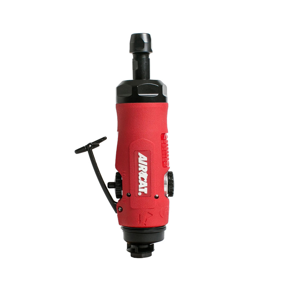 Air Die Grinder: 1/4" Collet, 1/4" Inlet - 20000 RPM, 0.75 hp, 4.10 CFM, Rear Exhaust